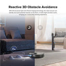 ROBOROCK S8+ ROBOT VACUUM, SONIC MOP WITH SELF-EMPTY DOCK, 6000PA - BLACK - Like New