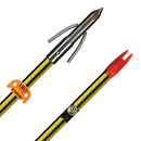 AMS Bowfishing Carbon Spined Arrow w/Chaos FX Point & AMS EverGlide - Black - Brand New