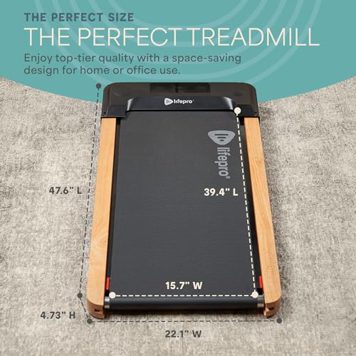 Lifepro Small Walking Pad Treadmill – Adjustable Incline to Burn Calories - Like New