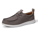 AMAZON ESSENTIALS MEN'S CANVAS MOC TOE LOAFER SIZE MEN 9.5 GRAY/WHITE - Brand New