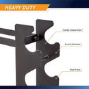 Marcy Compact Dumbbell Rack Free Weight Stand 20.50 x 8.50 x 27.00 inches Black - Like New