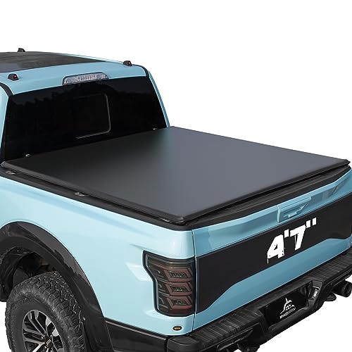 WHALEMOTOR TRUCK BED TONNEAU COVER COMPATIBLE FORD MAVERICK 2022 - 2025 - BLACK - Like New