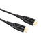 Amazon Basics HDMI Fiber Optic Cable, Ethernet Ready, 100 feet, Black - Like New