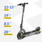 ZDZA ELECTRIC SCOOTER ZD01 500W PEAK MOTOR 19MPH FOLDABLE - GRAY/BLACK - Like New