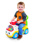 LITTLE PEOPLE FISHER-PRICE MUSIC PARADE RIDE-ON - MULTI - Like New