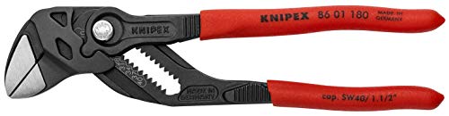 KNIPEX 3 PC BLACK PLIERS WRENCH SET (7", 10", & 12") 00-20-06-US3 - RED - Like New