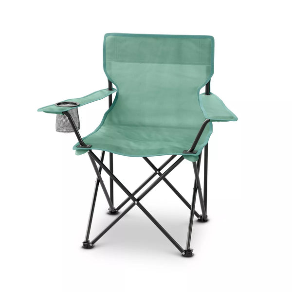 DEAL WORTHY ADULT OUTDOOR PORTABLE CAMP CHAIR DEALWORTHY - SAGE GREEN - Like New