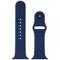 FanTEK Silicone Watch Band for Apple Watch, 42mm, Dark Blue Like New