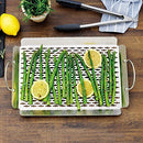 BEST VALUE,2 Pack, Stainless Steel Grill Topper Tray BBQ Boxed B0C37LT27K -NEW - Brand New