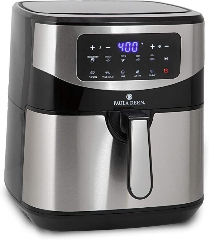 Paula Deen PDKDF579 Stainless Steel 10 QT 1700 Watts Air Fryer - Scratch & Dent