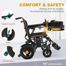 POWET Electric Wheelchairs for Adults, Foldable Lightweight Power Wheelchair - Like New