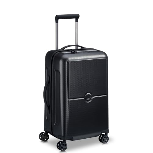 DELSY PARIS TURENNE HARDSIDE LUGGAGE SPINNER WHEELS 40162197700, 2-PIECE, BLACK - Brand New