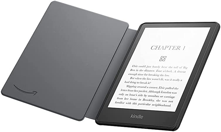 Kindle Paperwhite Leather Cover 11th Generation 53-026782 - Black Like New