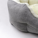 Pet Passion Mello-The Ultra Luxe Bolster Dog Bed with Removable Washable Pillow - Brand New