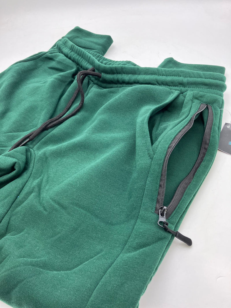 LOGAN AND MARTIN SPORT NYC JOGGER SWEATPANTS - LARGE - GREEN HEATHER - 211311 - Brand New