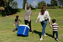 Igloo Ice Cube 60 Quart Roller Cooler B002VQ9PU2 Ocean Blue - Brand New