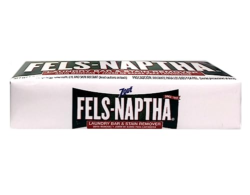 FELS NAPTHA ZOUT FELS-NAPTHA HEAVY DUTY LAUNDRY BAR SOAP 5 OUNCES - Brand New