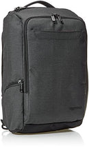AMAZON BASICS SLIM CARRY ON LAPTOP TRAVEL OVERNIGHT BACKPACK - BLACK - Brand New