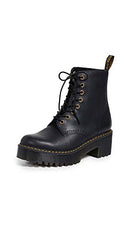 23921001 DR. MARTENS WOMEN'S SHRIVER HI FASHION BOOT BLACK/BWYOMING SIZE 6 - Like New