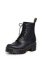 23921001 DR. MARTENS WOMEN'S SHRIVER HI FASHION BOOT BLACK/BWYOMING SIZE 6 - Like New