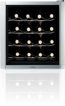 Culinair AW162S Thermoelectric 16-Bottle Wine Cooler, Silver/Black - Brand New
