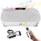 COOLHUT VIBRATION PLATE EXERCISE MACHINE BODY WORKOUT WAVE VIBRATION PLATE WHITE - Like New