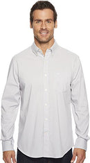 526610001 DOCKERS MEN'S CLASSIC FIT LONG SLEEVE SHIRT, SIZE: MEN S, FOIL GRAY - Like New