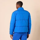 AMAZON ESSENTIALS MENS MOCK NECK HEAVYWEIGHT PUFFER COAT SIZE - XL - BLUE - Brand New