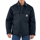 0C0003 Carhartt Men's Loose Fit Firm Duck Insulated Traditional Coat, 4XL - Navy - Brand New