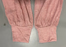 LOCOOWAI WOMEN'S YOGA JOGGERS COZY SWEATPANTS WITH POCKETS  - MEDIUM - PINK - Brand New