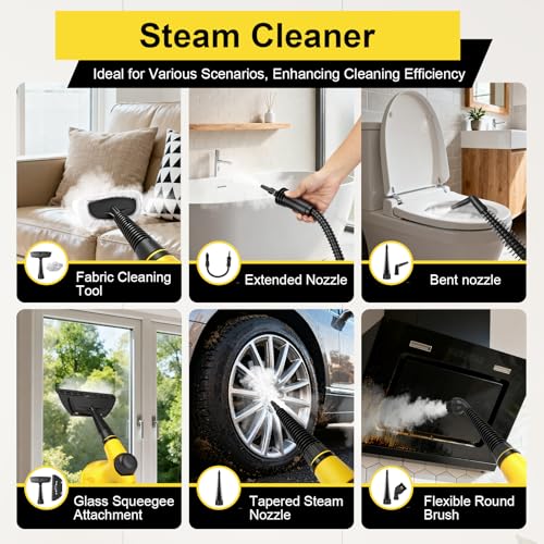 Handheld Steam Cleaner for Home Powerful Pressurized Steam Cleaner Steamer - Like New