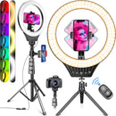 VALUSIN 10" Ring Light with 59" Tripod Stand and Phone Holder - - Scratch & Dent
