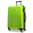 World Traveler Contour 24" Polycarbonate Hardside Expandable Spinner  - Green - Brand New