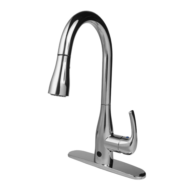 Bio Bidet FLOW Touchless Kitchen Faucet with Pull Down Sprayer Low Single Handle Like New