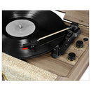 Victrola Highland 4-in-1 Bluetooth Record Player with Speakers - Walnut - Like New