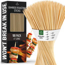 Zulay Kitchen Authentic Bamboo Marshmallow Smores Sticks - 40 Extra Long 30" - Brand New