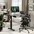 Agilestic Standing Desk 2 Drawers Adjustable Height Electric Storage - BLACK - Like New