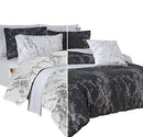 Elegant Comfort Reversible 10-Piece Comforter Set Marble, 10pc Marble, Queen - Brand New