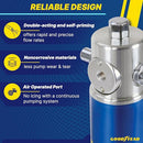 GOOD YEAR GOODYEAR OIL TRANSFER PUMP AIR OPERATED PNEUMATIC 3.7GPM/14LPM - BLUE - Brand New