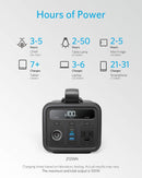 Anker Portable Power Station, 213Wh/57600 mAh PowerHouse 200 - - Scratch & Dent