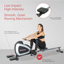 Fitness Reality Magnetic Rowing Machine with Bluetooth Workout Tracking Built-In - Like New