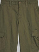 739049 GAP Women's Girlfriend Cargo Jogger Army Jacket Green 14P - Brand New
