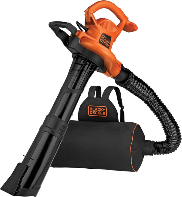 BLACK+DECKER Electric Leaf Blower, Leaf Vacuum and Mulcher 3 in - Scratch & Dent
