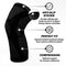 POWERLIX KNEE COMPRESSION SLEEVE (PAIR) - BEST KNEE BRACE FOR KNEE PAIN - Like New