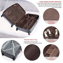 Luggage Set Softshell Lightweight Expandable Rolling 2 Piece Set 14/24 - 2PC SET - Brand New