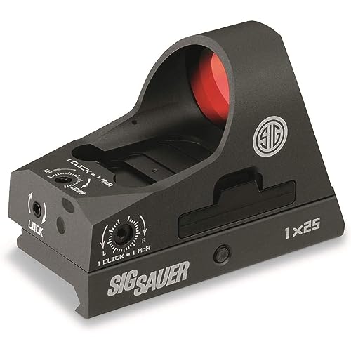 SIG SAUER ROMEO3 1X25MM TACTICAL HUNTING DURABLE SOR31002 - BLACK - Like New