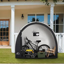 AZAEAHOM BIKE STORAGE SHED TENT - BLACK - Like New