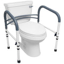 Carex Toilet Safety Rails Adjustable Detachable Toilet Safety Frame B008XI0XXA - Like New