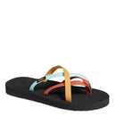 6840 TEVA WOMEN'S OLOWAHU REFRACT MULTI - Size 7 WOMEN BLACK/ORANGE/TEAL/YELLOW - Like New