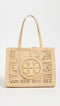 158040 TORY BURCH WOMEN'S ELLA HAND CROCHETED SMALL TOTE - NATURAL - Brand New
